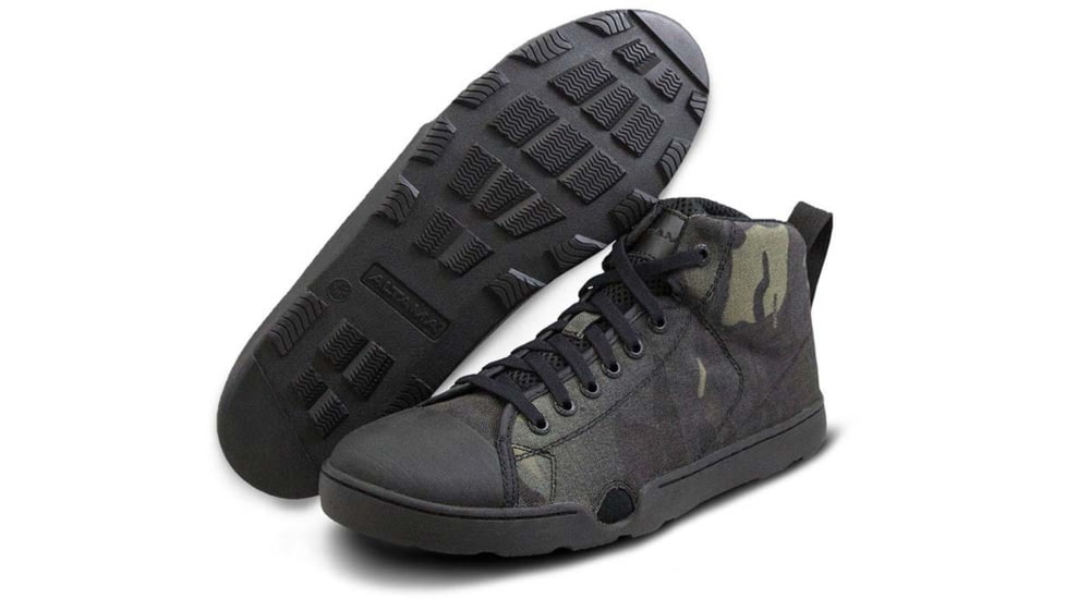 Altama Maritime Assault Mid Tactical Boot - Mens, Black Multicam, 333051GSA-10.5-W