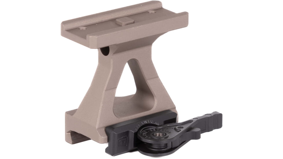 American Defense Manufacturing Aimpoint T1/T2/CompM5 QD Mount, HV Height, Titanium Lever, Flat Dark Earth, AD-T1-NV-FDE-TL