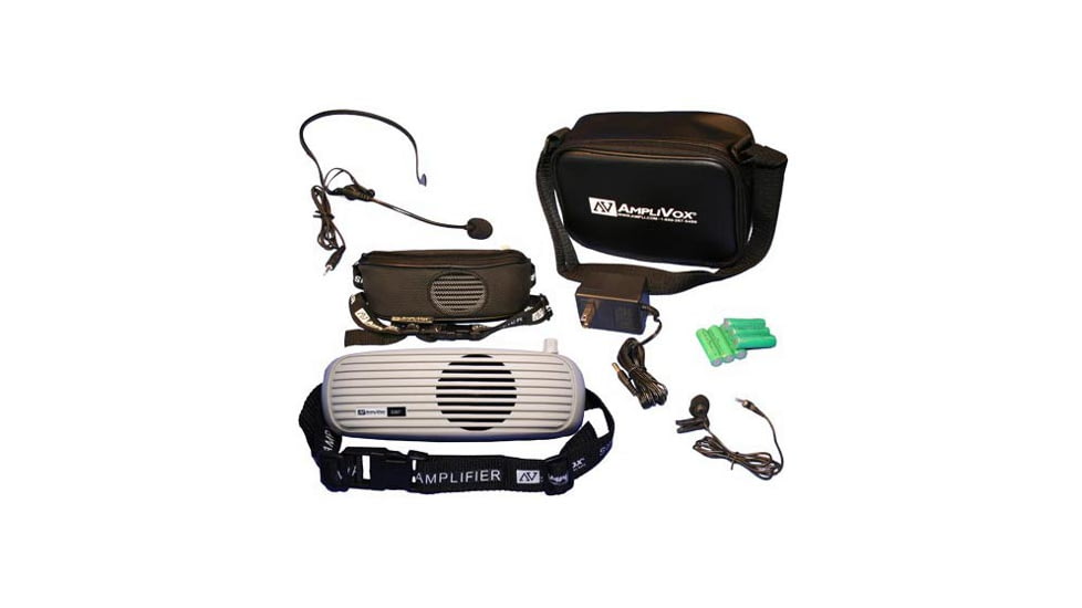 AmpliVox Belt Blaster PRO Personal Waistband Amplifier, Black, S207