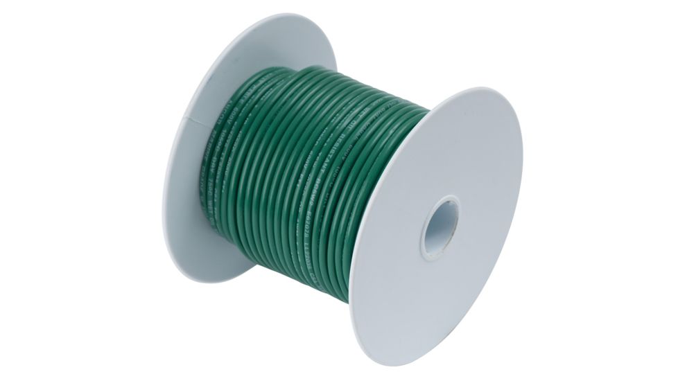 Ancor Green 14 AWG Tinned Copper Wire - 250' 60814