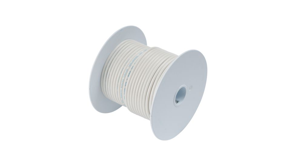 Ancor White 12 AWG Tinner Copper Wire - 100' 57466