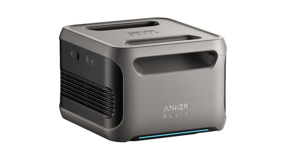Anker SOLIX BP3800 Expansion Battery for SOLIX F3800, 3840Wh LFP, Black, 39.27x35.47x26.2, A1790B