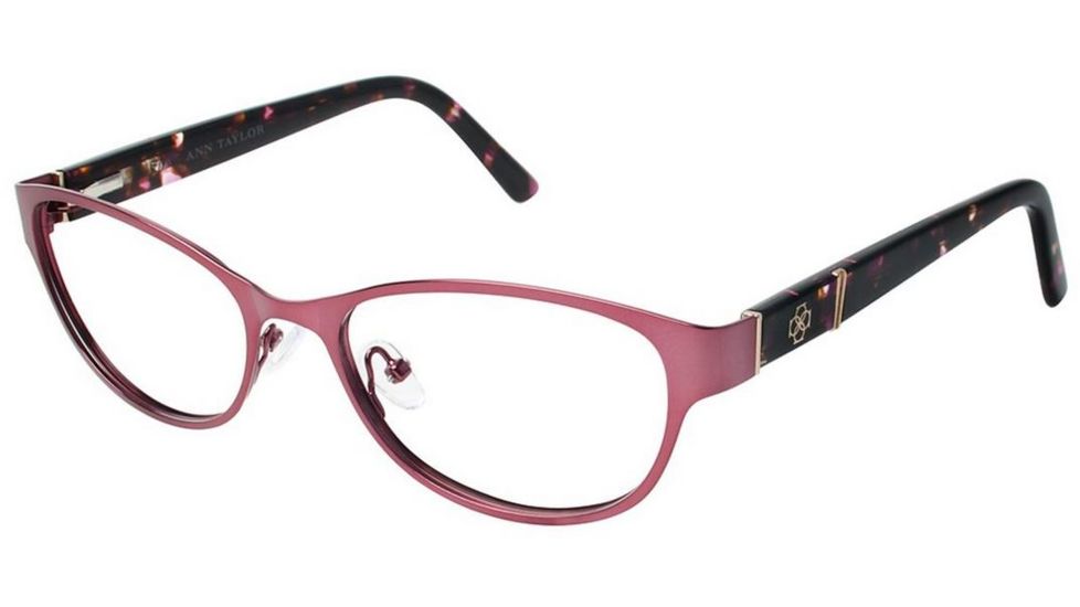 Ann Taylor AT207 Eyeglass Frames - Frame Matte Burgundy, Size 53/17mm TYAT20702