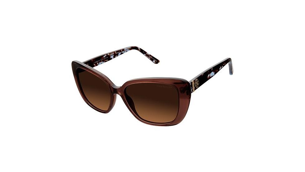Ann Taylor ATP903 Bifocal Prescription Sunglasses TYATP90303 - Frame Color Brown/blue Tort
