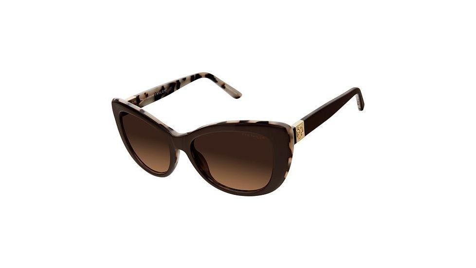 Ann Taylor ATP905 Bifocal Prescription Sunglasses TYATP90502 - Frame Color Brown / Tort