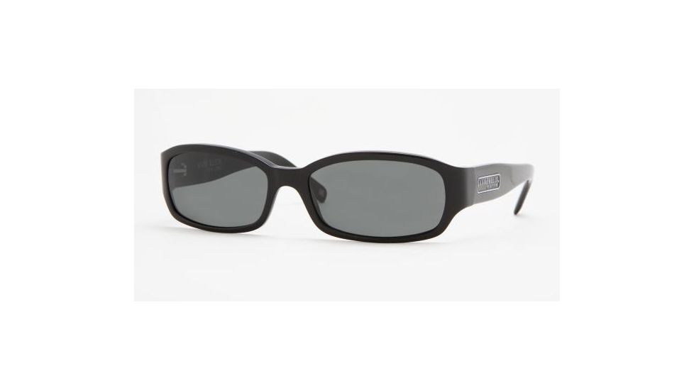 Anne Klein AK3141 Progressive Sunglasses - Black Gray Frame / 55 mm Prescription Lenses, 201-30-5516