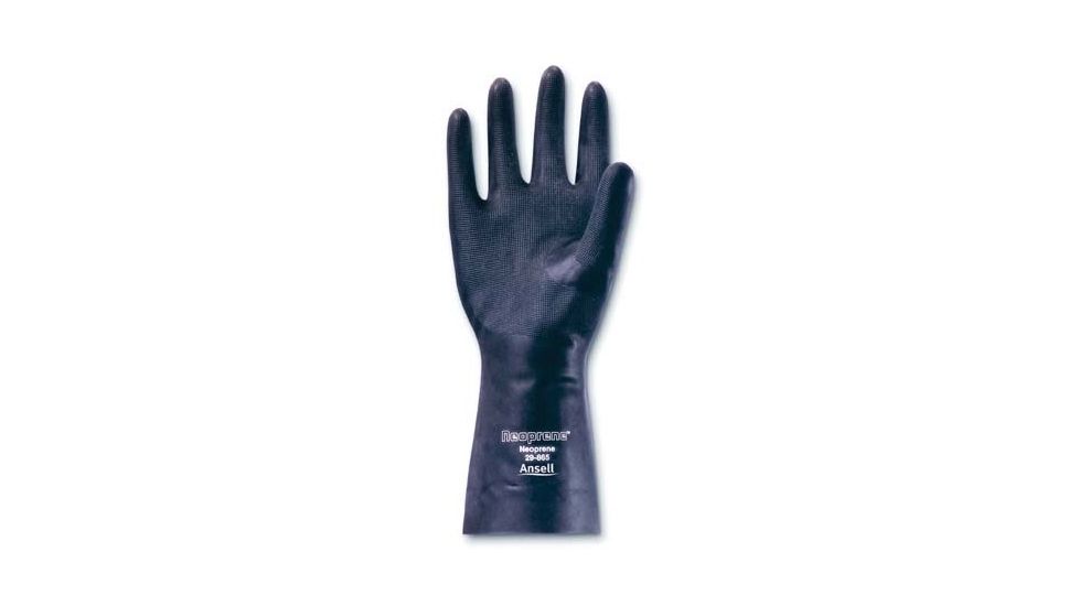 Ansell Healthcare Unsupported Neoprene Gloves, Ansell 116314
