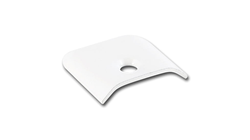 AP Products Aluminum End Caps, White, Pack of 10, 021-39201