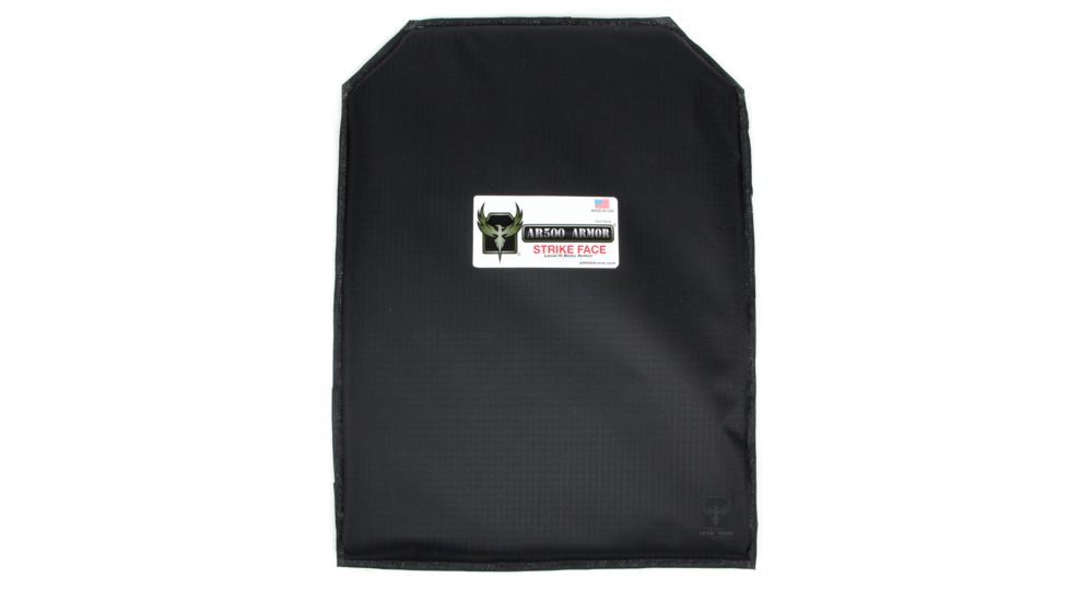 AR500 Armor Level IIIA 11x15 Hybrid Soft Backpack Armor Plate, Black 3A11X15H
