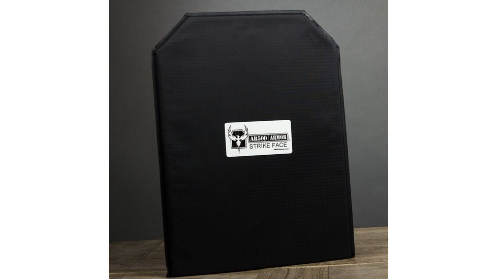 AR500 Armor Level IIIA 11x15 Hybrid Soft Backpack Armor Plate, Black 3A11X15H