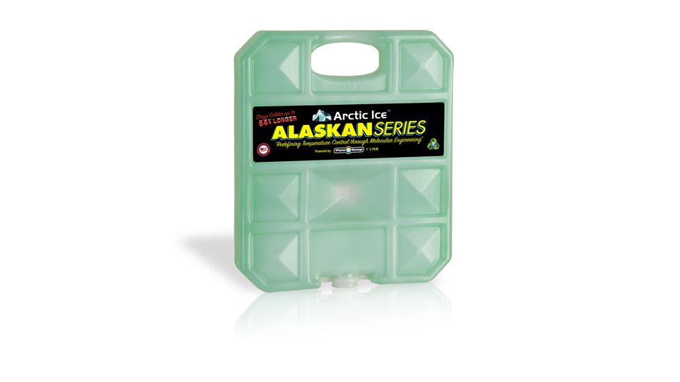 Arctic Ice 1.5lb Alaskan Series Cool Pack,Green,Medium,1 Degree PCM 1202