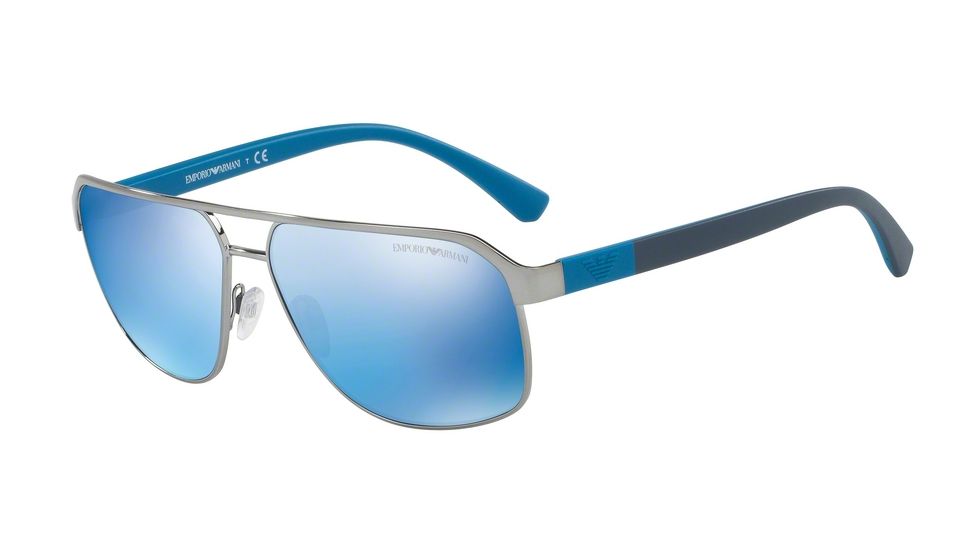 Armani EA2039 Bifocal Prescription Sunglasses EA2039-301055-62 - Lens Diameter 62 mm, Frame Color Gunmetal