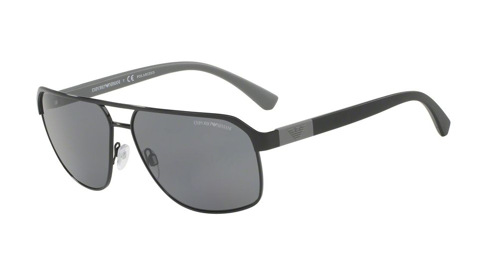 Armani EA2039 Bifocal Prescription Sunglasses EA2039-301481-62 - Lens Diameter 62 mm, Frame Color Black