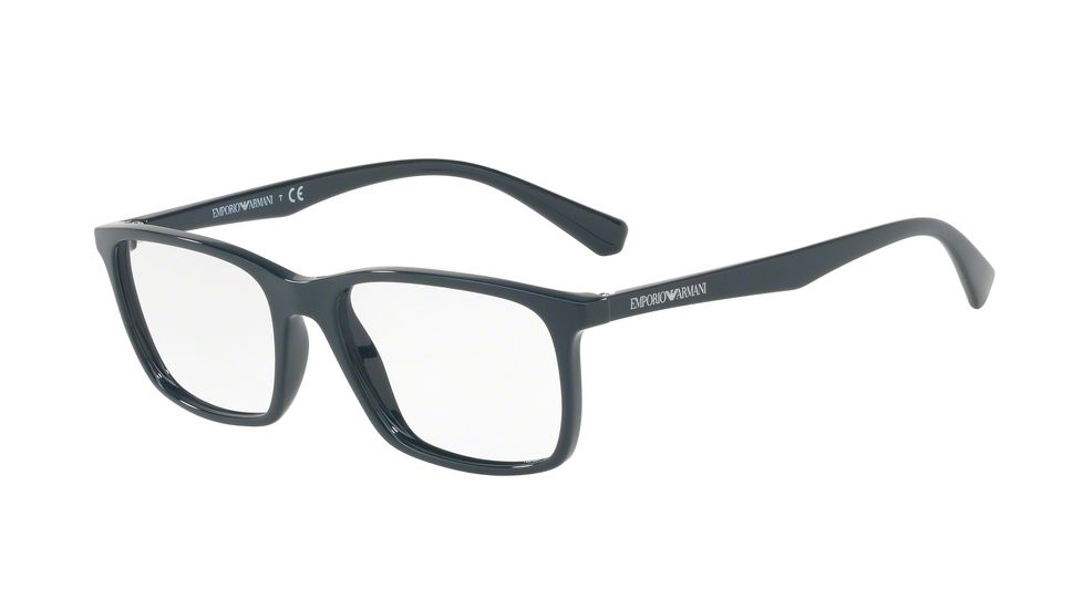 Armani EA3116 Eyeglass Frames 5596-53 - Petroleum Frame