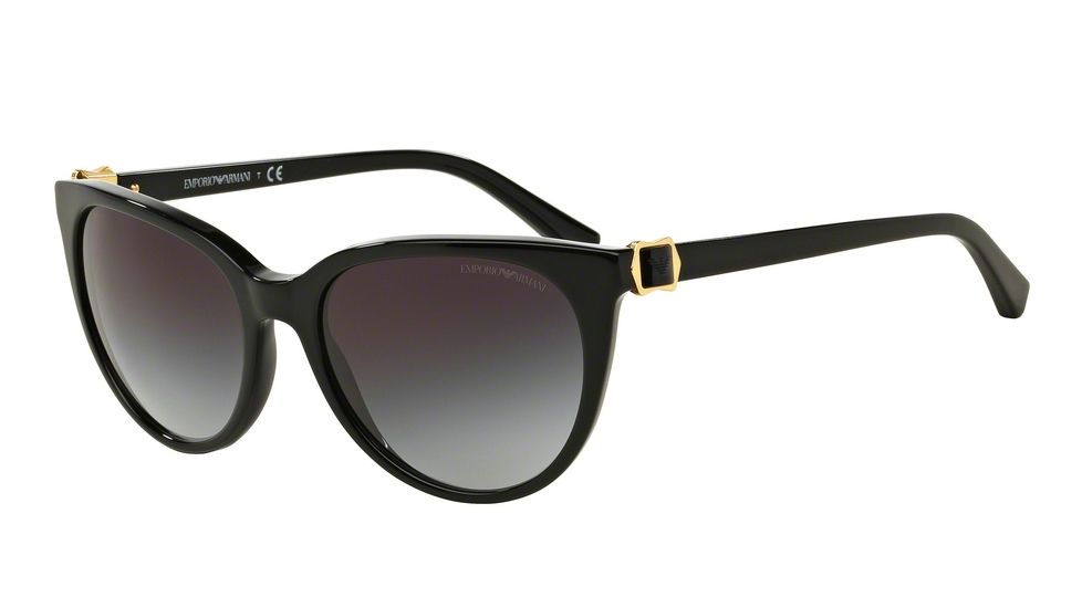 Armani EA4057F Bifocal Prescription Sunglasses EA4057F-50178G-56 - Lens Diameter 56 mm, Frame Color Black