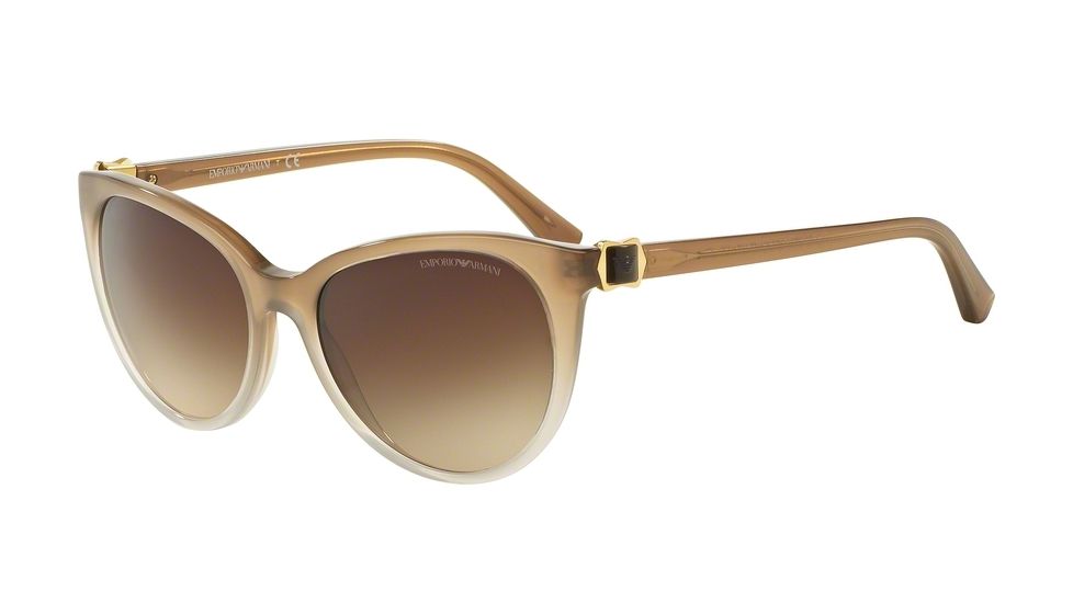 Armani EA4057F Bifocal Prescription Sunglasses EA4057F-545813-56 - Lens Diameter 56 mm, Frame Color Brown Gradient