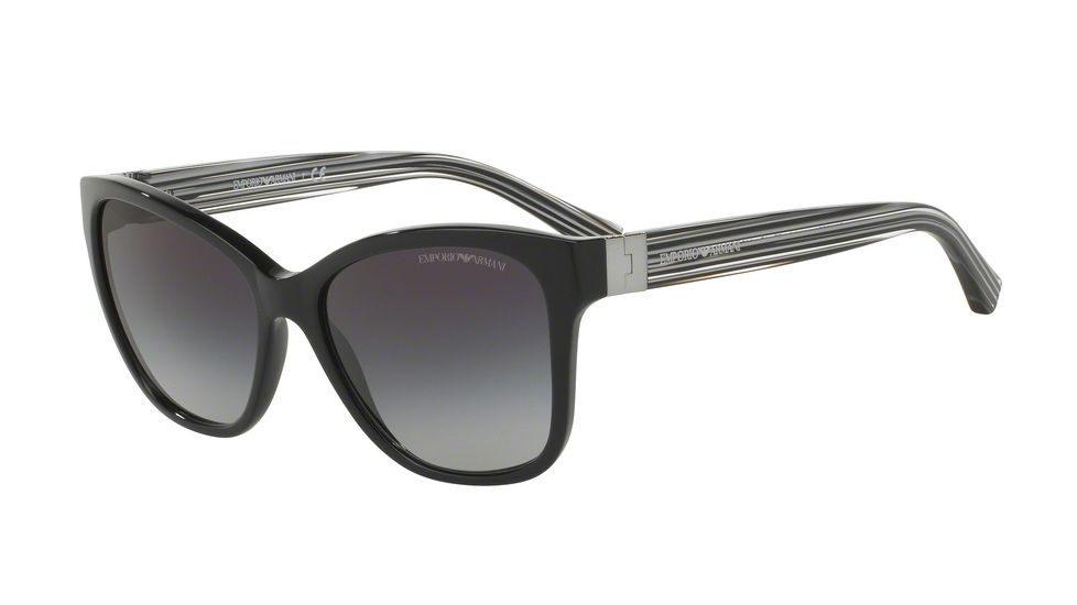 Armani EA4068F Bifocal Prescription Sunglasses EA4068F-50178G-57 - Lens Diameter 57 mm, Frame Color Black