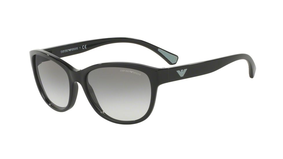 Armani EA4080 Bifocal Prescription Sunglasses EA4080-50178E-57 - Lens Diameter 57 mm, Frame Color Black