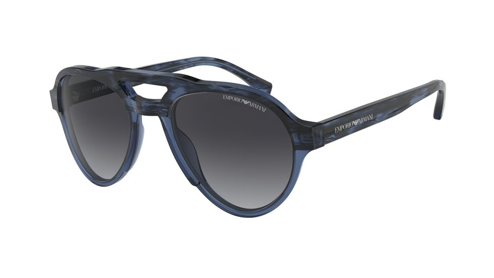 Armani EA4128 Prescription Sunglasses, 54mm, EA4128-57488G-54-SV