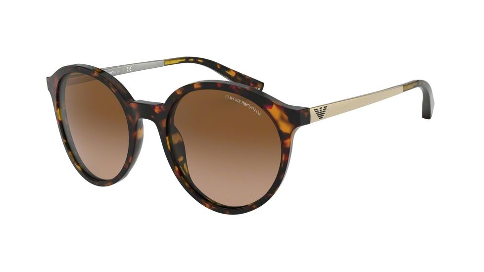 Armani EA4134F Sunglasses 576513-53 - , Brown Gradient Lenses