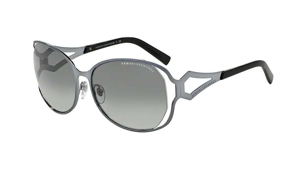 Armani Exchange AX2009S Bifocal Prescription Sunglasses AX2009S-603411-59 - Lens Diameter 59 mm, Frame Color Ice Blue