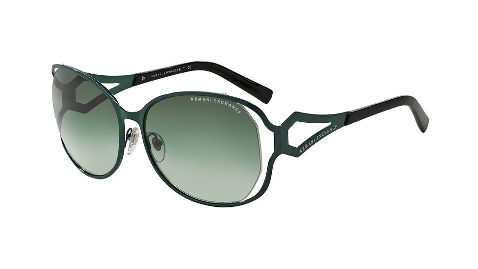 Armani Exchange AX2009S Bifocal Prescription Sunglasses AX2009S-60358E-59 - Lens Diameter 59 mm, Frame Color Alpine Green