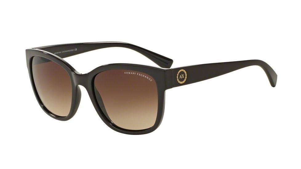 Armani Exchange AX4046S Bifocal Prescription Sunglasses AX4046S-815913-54 - Lens Diameter 54 mm, Frame Color Brown