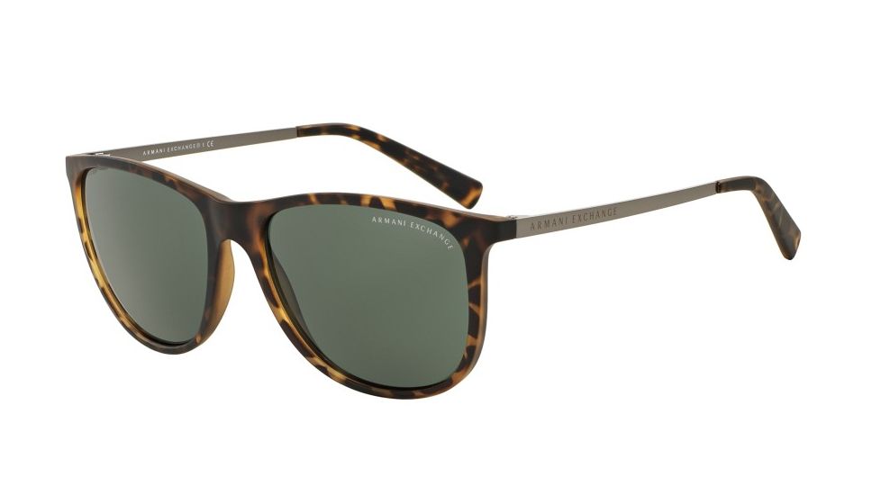 Armani Exchange AX4047SF Bifocal Prescription Sunglasses AX4047SF-802971-57 - Lens Diameter 57 mm, Frame Color Matte Tortoise