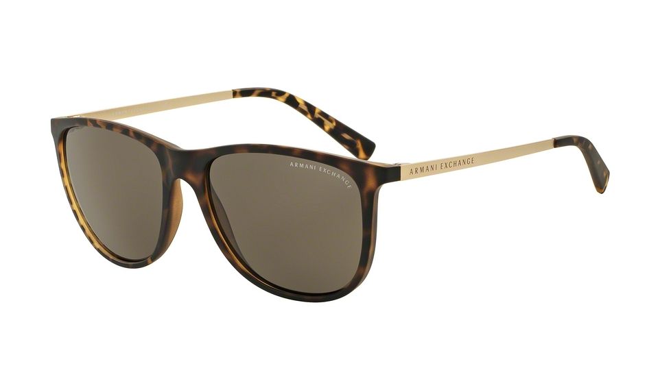 Armani Exchange AX4047SF Bifocal Prescription Sunglasses AX4047SF-802973-57 - Lens Diameter 57 mm, Frame Color Matte Tortoise