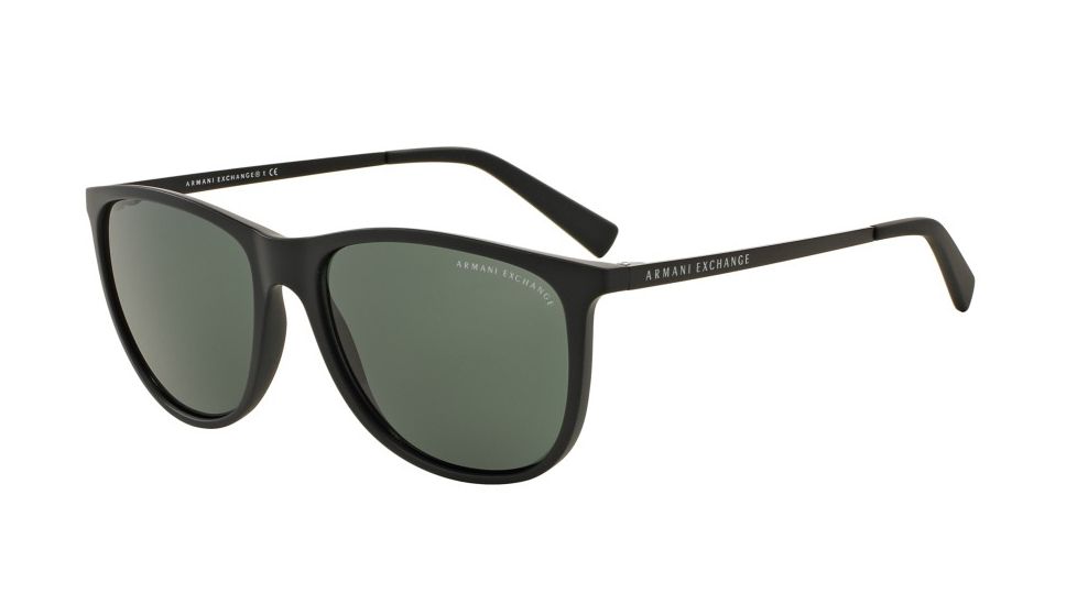 Armani Exchange AX4047SF Bifocal Prescription Sunglasses AX4047SF-807871-57 - Lens Diameter 57 mm, Frame Color Matte Black