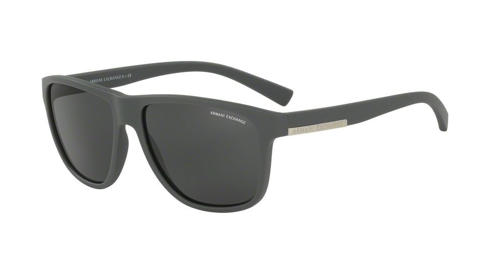 Armani Exchange AX4052S Bifocal Prescription Sunglasses AX4052S-818087-58 - Lens Diameter 58 mm, Frame Color Matte Grey