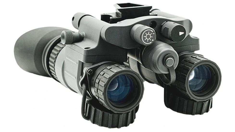 Armasight BNVD-40 Go Kit, Night Vision Binoculars w/ Battery Pack, Gen 3 Ghost White Phosphor IIT, 40 Degree FOV, Gray, Gray, NSGNYX15M4G9DBB2