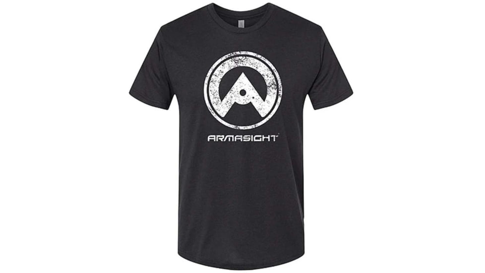 Armasight Vintage Logo T-Shirt, Graphite Black, Extra Large, AATSVINXLX