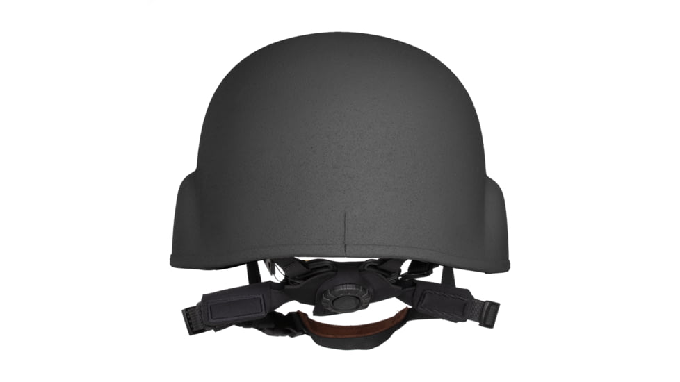 ArmorSource Aire EX Rifle Resistant High Protection Fully Loaded Assault Helmet, Regular Cut, Black, Large, 600LRCBKSU3LR3KV2