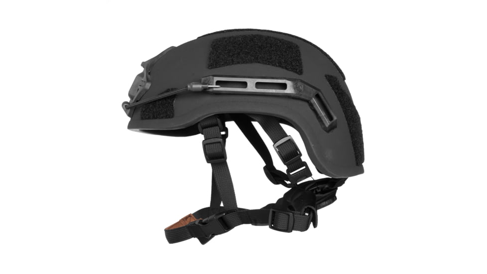 ArmorSource Aire EX Rifle Resistant High Protection Fully Loaded Assault Helmet, High Cut, Black, Large, 600LHCBKSU3LR3KV2