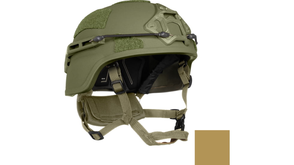 ArmorSource Aire II U.S. Army Next Generation Advanced Fully Loaded Combat Helmet, Regular Cut, Coyote Brown, Extra Large, 501G2XLRCCBSU3LR3KV2