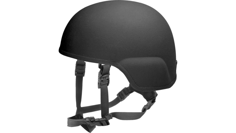 ArmorSource AS-200 NIJ Level IIIA Standard Ballistic Helmet, Black, Extra Large, 200-RCXL-R4P2-BK