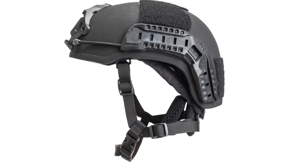 ArmorSource AS-200 NIJ IIIA Standard Ballistic Helmet, Extra Large, Black, 200-RCXL-R4P2-BK