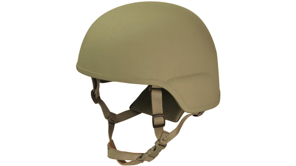 ArmorSource AS-200 NIJ Level IIIA Standard Ballistic Helmet, Coyote Brown, Medium, 200-RCM-R4P2-CB