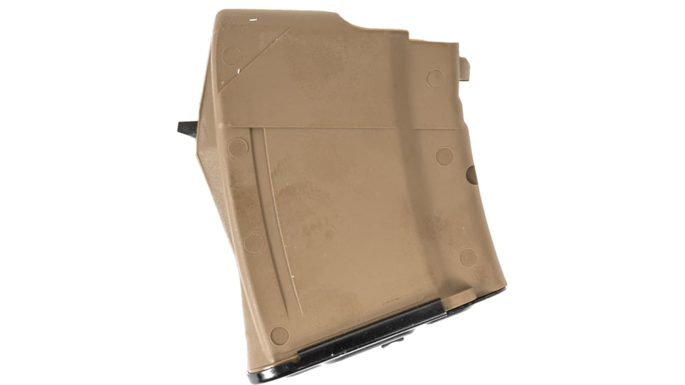 Arsenal Inc AR-47 7.62x39 Caliber 10-Round Magazine, Smooth Pattern w/ Metal Lug, Flat Dark Earth, 10 Round, M-47US10FDE-10RD