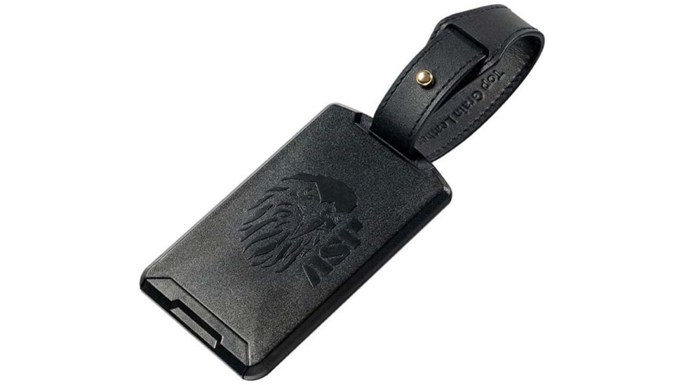 ASP Luggage Tag Business Card Holder, Black, 59513