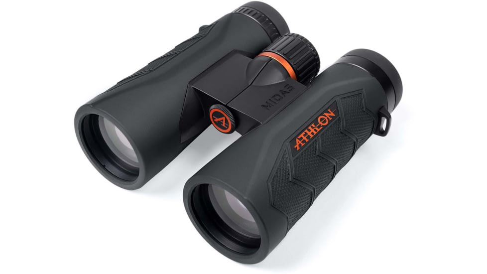 Athlon Optics Midas Gen II UHD 10x42mm Roof Prism Binoculars, Black, 113008