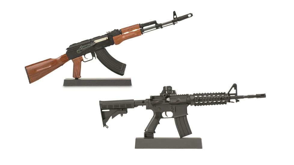 ATI Outdoors AR-15 &amp; AK-47 Mini Replica Bundle