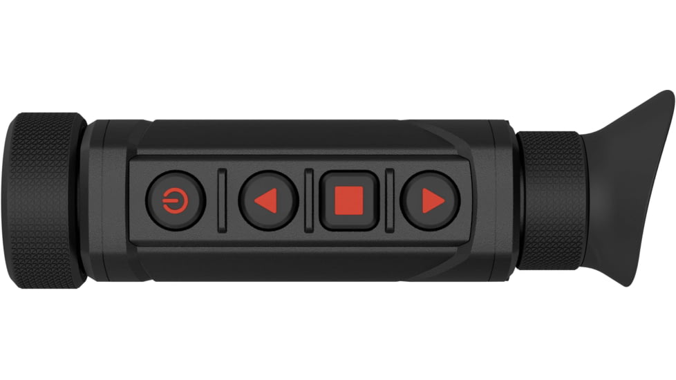 ATN BlazeHunter Pro 2.5-20x35mm Thermal Monocular w/Built-in Laser Rangefinder, 50 Hz, 640x512, Black, TIMNBLH635LRF