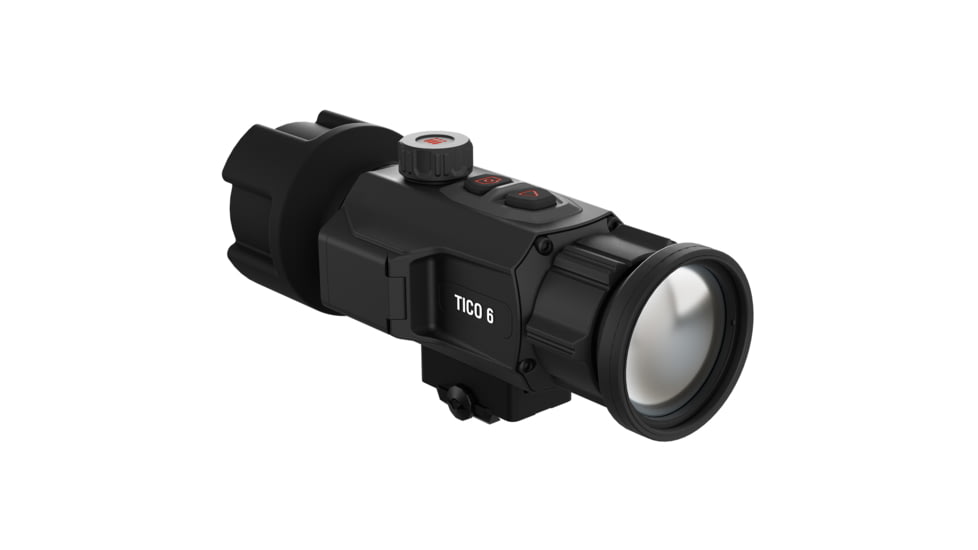 ATN Corp TICO 6, Thermal Clip On, 1X Magnification, 50mm Objective, Black, Includes Carry Case and Charging Cable, TICO6650A