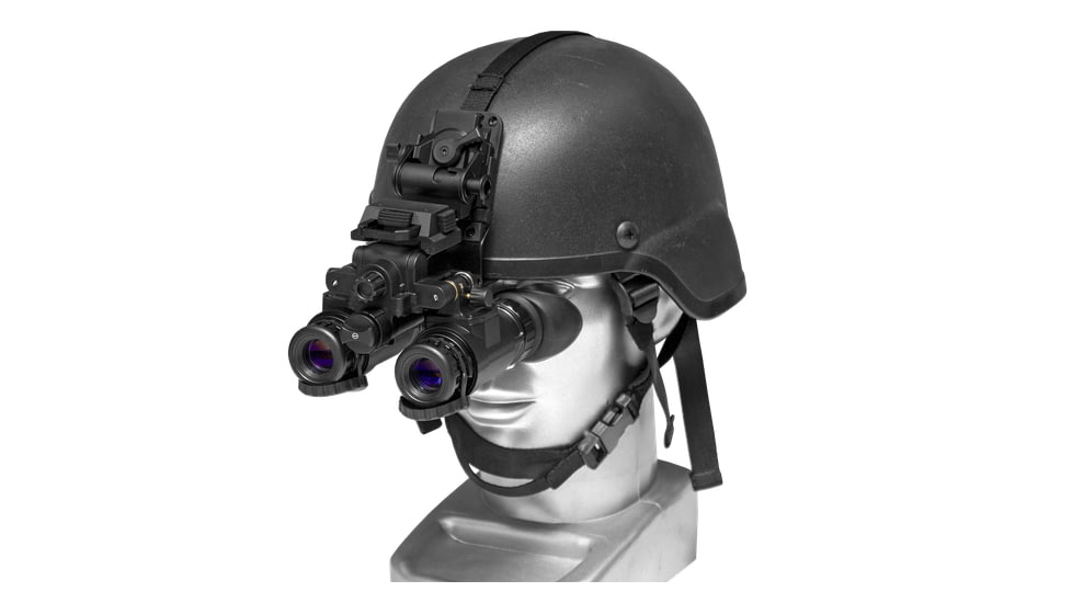 ATN PS31-HPT Dual Tube Night Vision Goggle/Binocular BNVD 51 FOV, 64-68lp/mm, 23-25 SNR - White Phosphor, Black, NVGOPS315HPW