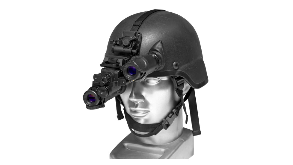 ATN PS31-HPT Dual Tube Night Vision Goggle/Binocular BNVD 51 FOV, 64-68lp/mm, 23-25 SNR - White Phosphor, Black, NVGOPS315HPW
