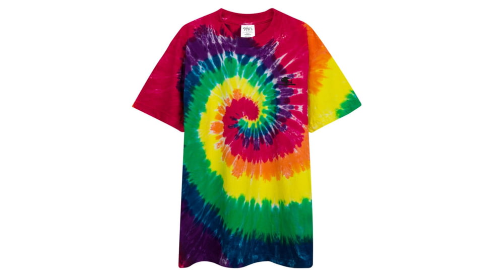 Atoll Board Co Atoll Oversized Tie Dye T-Shirt - Classic rainbow, S - Classic rainbow,S, 628E760706142Classic-rainbow-S