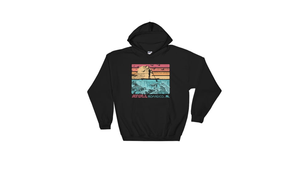 Atoll Board Co Atoll Reef Unisex Pullover Hoodie - Navy Blue, M - Navy Blue,M, SQ5394099