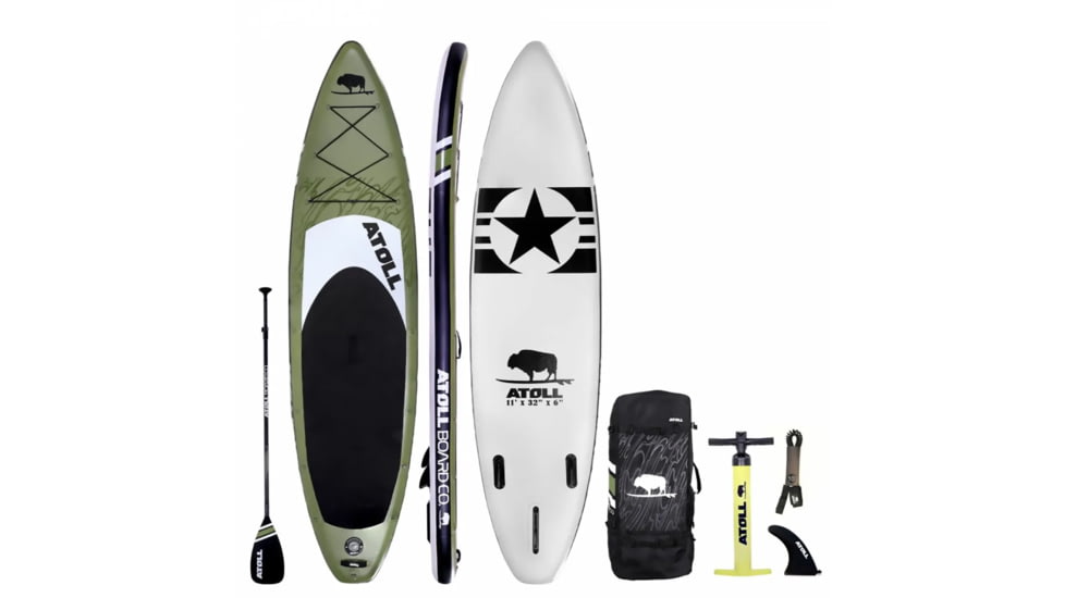 Atoll Board Co Open Box and/or Refurbished 11 ft Paddle Board, OPNBX11iSUP